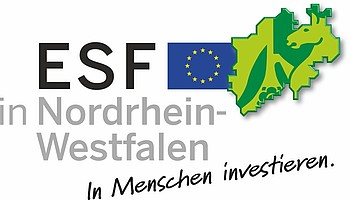 Logo ESF-Nordrhein-Westfalen